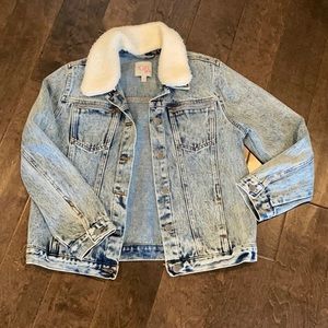 Girls vintage denim jacket
